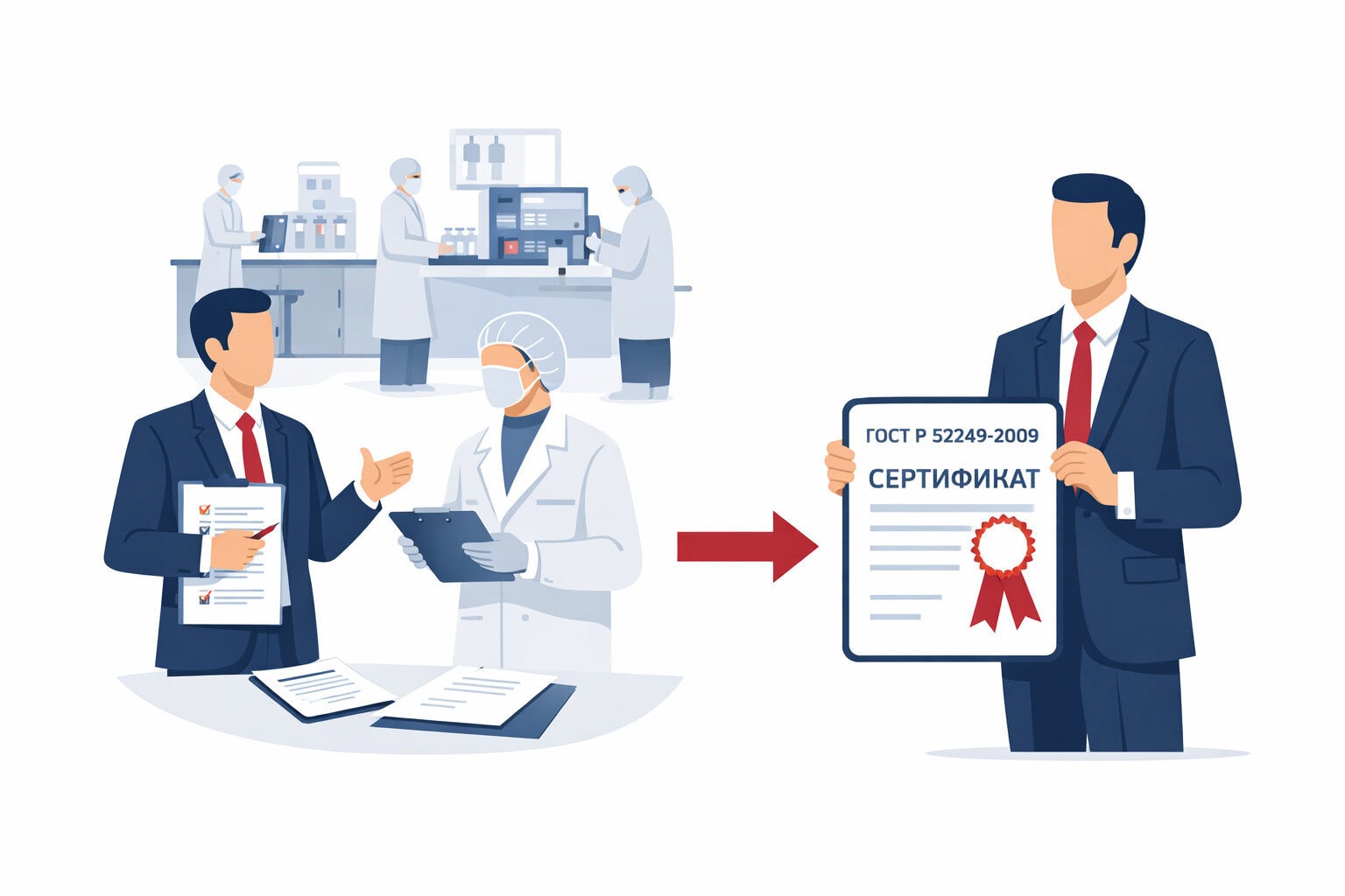 Процедура сертификации ГОСТ Р 52249-2009 в Апшеронске