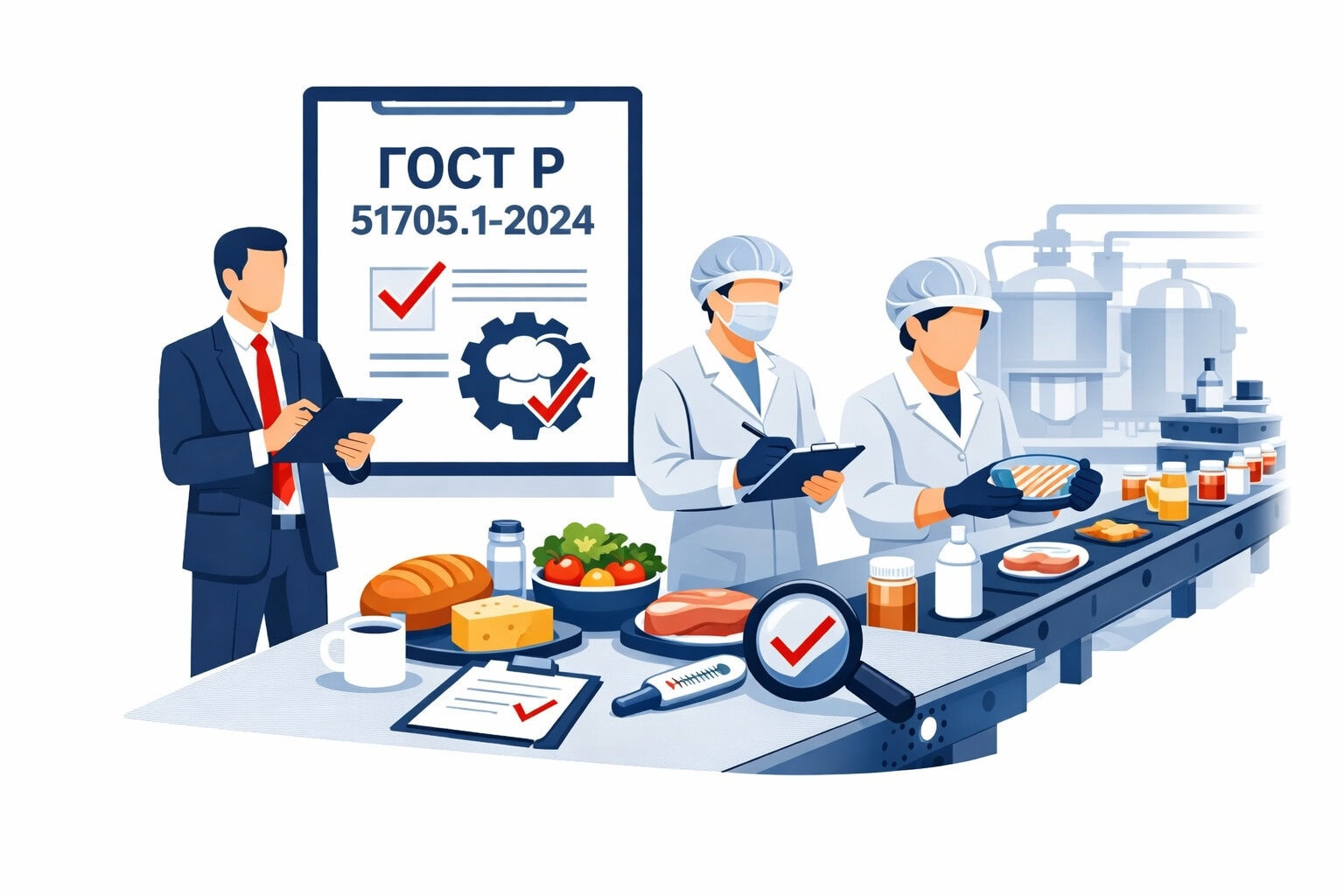 Оформление ГОСТ Р 51705.1 2024 ХАССП в Апшеронске